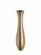 Grabvase aus Bronze schmal und schlicht (Wandvase)
