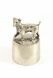 Urne aus Silber-Zinn 'Jack Russell'
