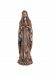 Gedenkstatue Maria mit gefalteten Händen – 3D, freistehend, Gewindestifte unten