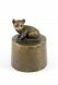 Urne bronziert 'kleine Katze'