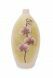Handbemalte Kunst-Kleinurne 'Orchidee' weiß-rosa