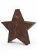 Kleinurne aus Bronze 'Stern'