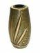 Grabvase aus Bronze 'Blättern' (Wandvase)