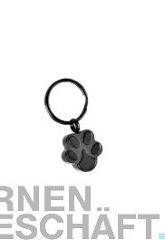 4 Stück Tierhaar Schlüsselanhänger - Pfotenabdruck Haustier Erinnerung