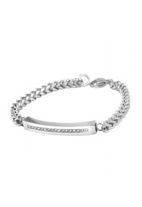 Asche-Armband 'Rechteck'