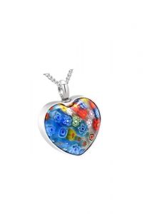 Asche Anhänger aus Edelstahl 'Engel Flügel'