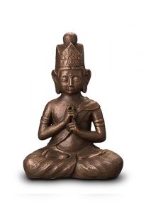 Buddha Urne 'Dai Nichi' mit Kerze