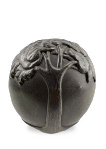 Bronzeurne 'Lebensbaum' für ausssen