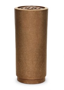 Bronze Grabvase mit Schraube