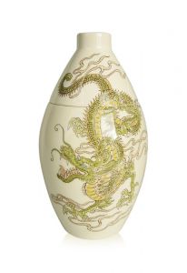 Handbemalte Kleinurne 'Chinesische Drache'