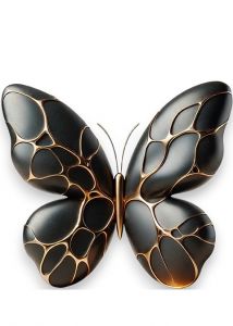 LEGEND Butterfly - Handgefertigte Bronzeurne