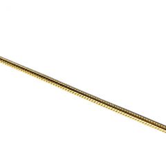 Vergoldete Halskette aus Edelstahl in verschiedenen Längen