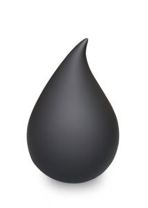 Bronzeurne 'Tropfen' für ausssen