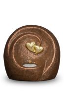 Keramik Urne 'Verborgene Liebe'